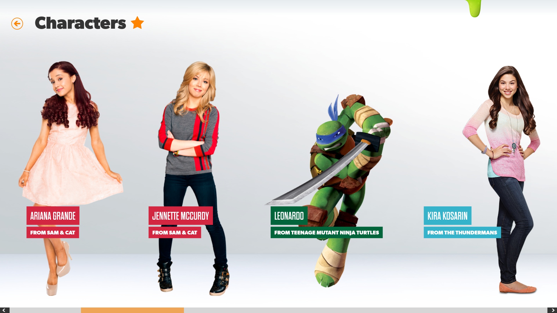 Nickelodeon Characters Windows 8